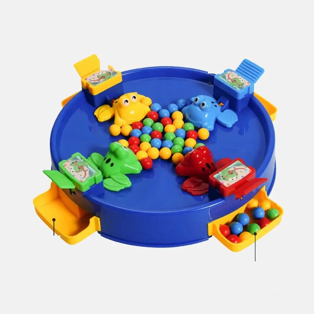 Toys Birthday gifts Parent-child interaction Family Gathering Toys Tabletop Games Frog Eat Bean Game Strategy Game For Children