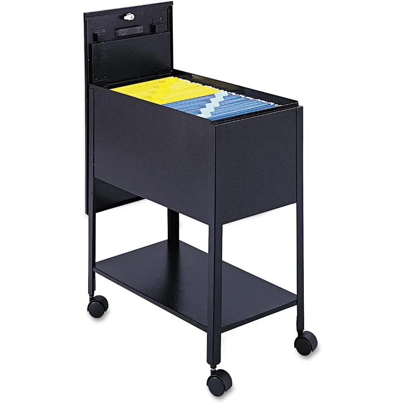 

Extra Deep Mobile Tub File, Rolling File Cart, Fits Letter and Legal-Size Hanging Folders, Includes a Locking Lid and 2 Ke