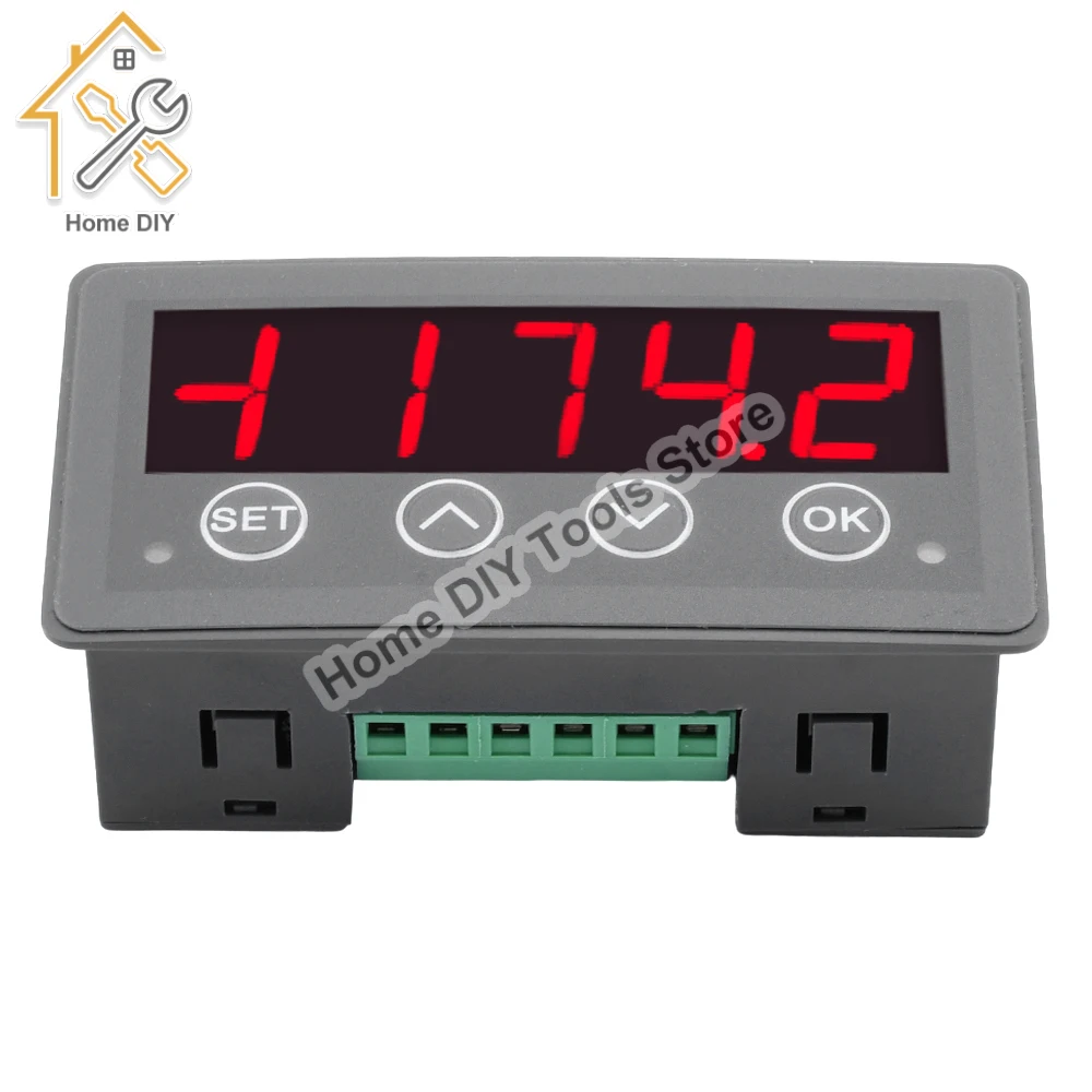 Dígitos Modbus-rtu Comunicação Modbus Led Display Module dc 825v Modbus Display Painel Rs485 Interface 5