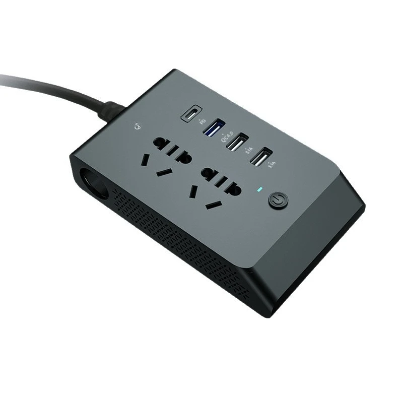 Car inverter 12V24V to 220v high power truck car charger transformer power socket