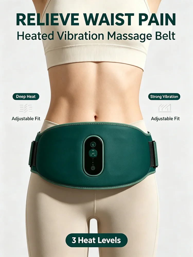 Heated Vibration Massage Can Burn Fat and Sculpt Your Body, and Is Suitable for the Abdomen, Waist, Arms, Legs, and Buttocks.