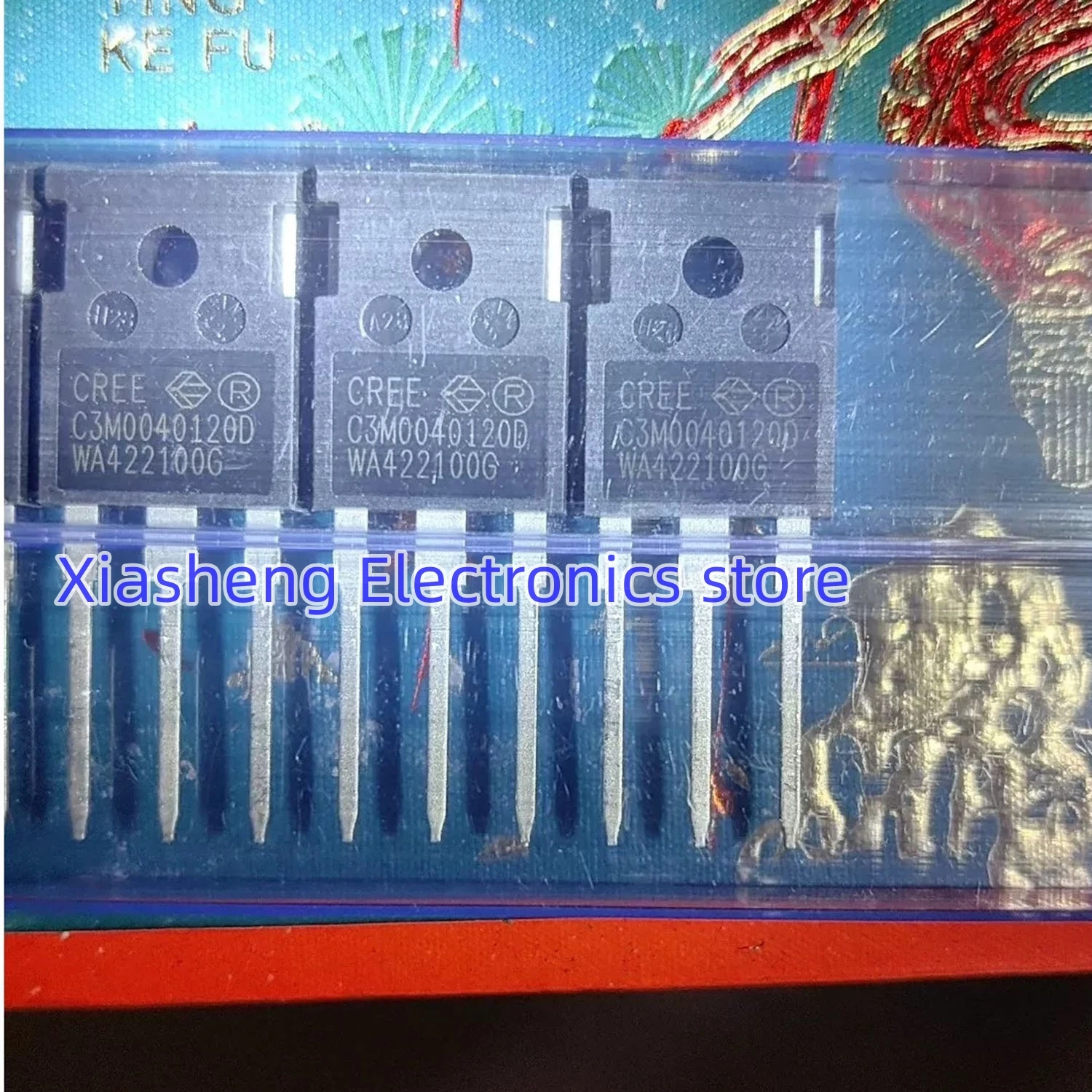 

New Original 2Pcs C3M0040120D C3M0040120 TO-247 66A 1200V Silicon Carbide MOSFET In Stock