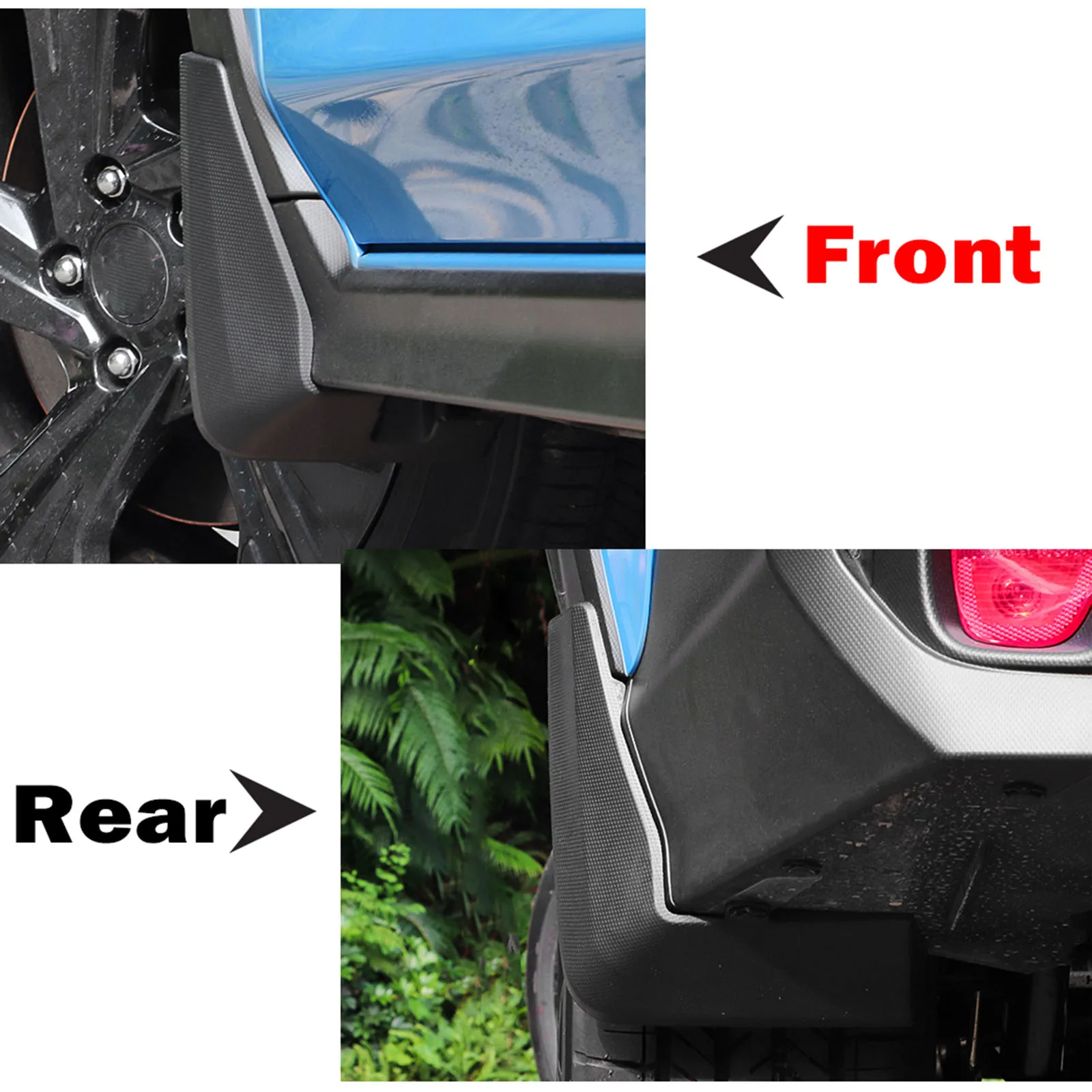 4x Mud Flaps For Subaru Crosstrek GU 2024 2025 3rd Gen Splash Guards Mudguards Flap Front Rear Fender Cover Dirty Protector