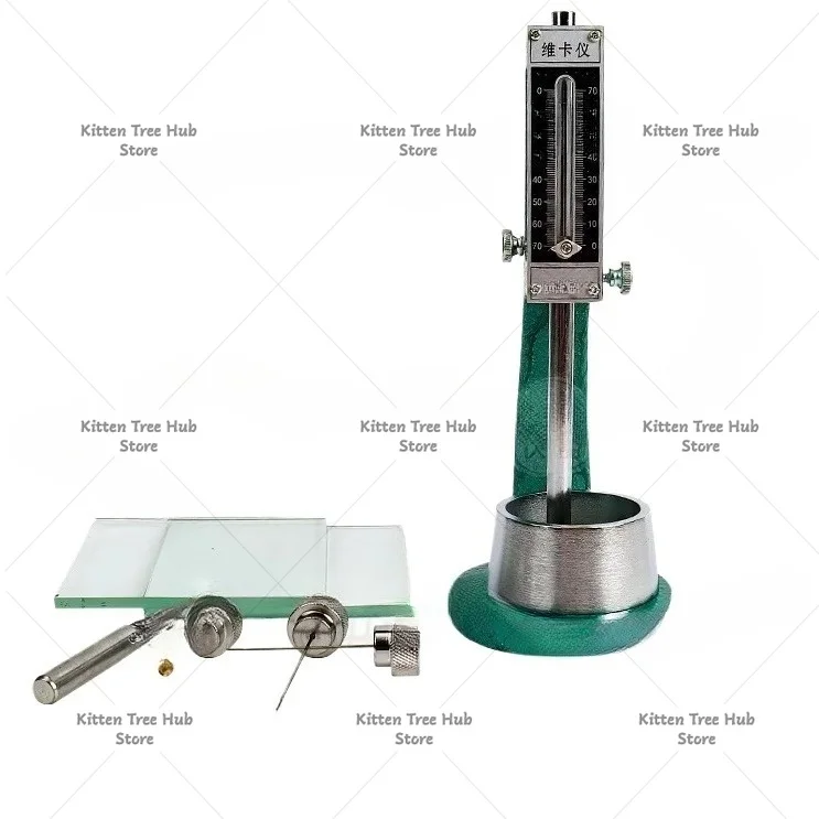 Cement Consistency Setting Time Tester Vicat Instrument Initial Setting Needle Final Setting Needle Round Mold