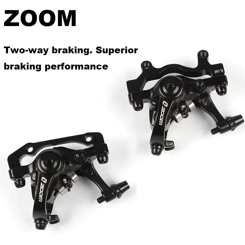 Aluminum Alloy Mountain MTB Road Bike Mechanical Caliper Disc Brakes Caliper Bicycle Bilateral Drive Disc Brake Caliper