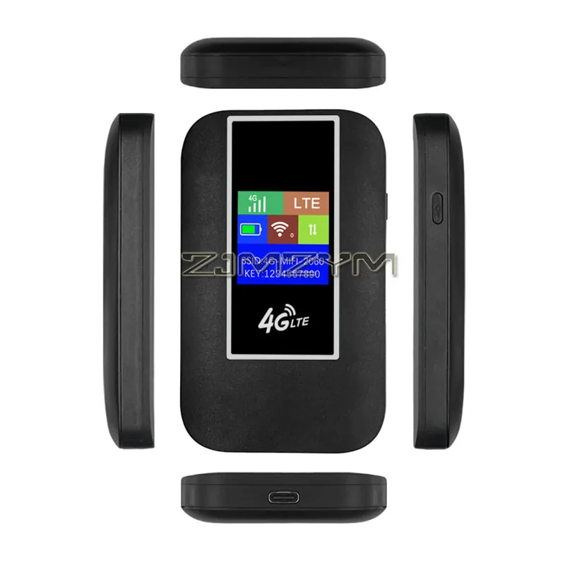4G Mobile WIFI Router 150Mbps 4G LTE Wireless Router With Sim Card Slot Portable Pocket MiFi Modem Car Mobile Wifi  Hotspot