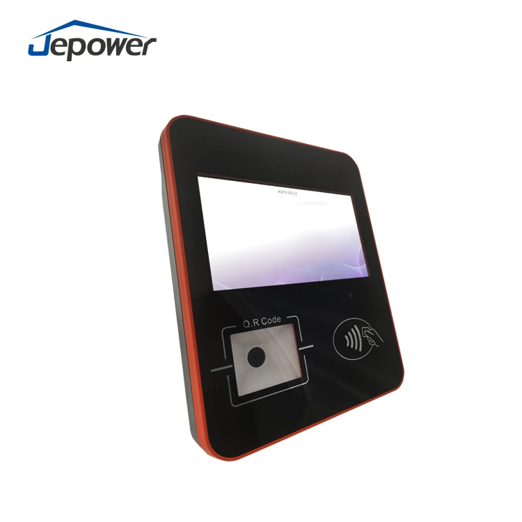 Self-Service Bus Ticketing Kiosk Touchscreen Wall Mounted with NFC & QR Code Validation New SDK Technology