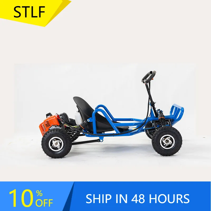 

STLFAdult Four-Wheel Off-Road Beach Kart Drift Pedal Go Kart Chain Drive Playground Use Go Kart