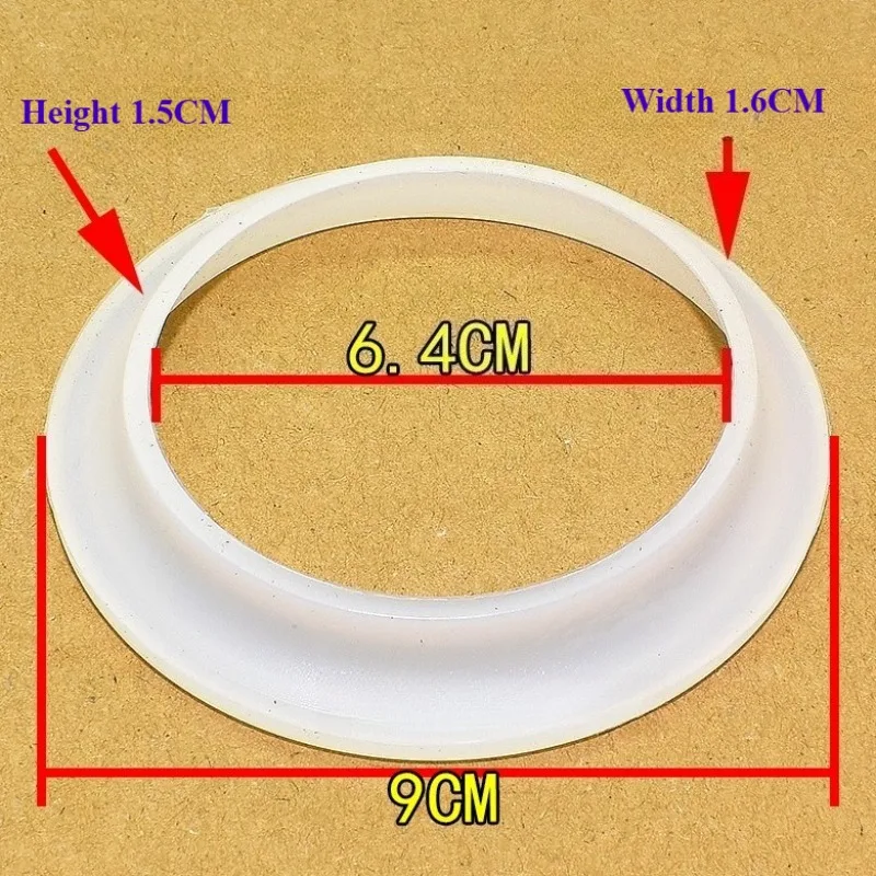 Suitable for Midea Haier electric water heater hair heating tube sealing ring, silicone ring waterproof ring 64/90mm, thickened