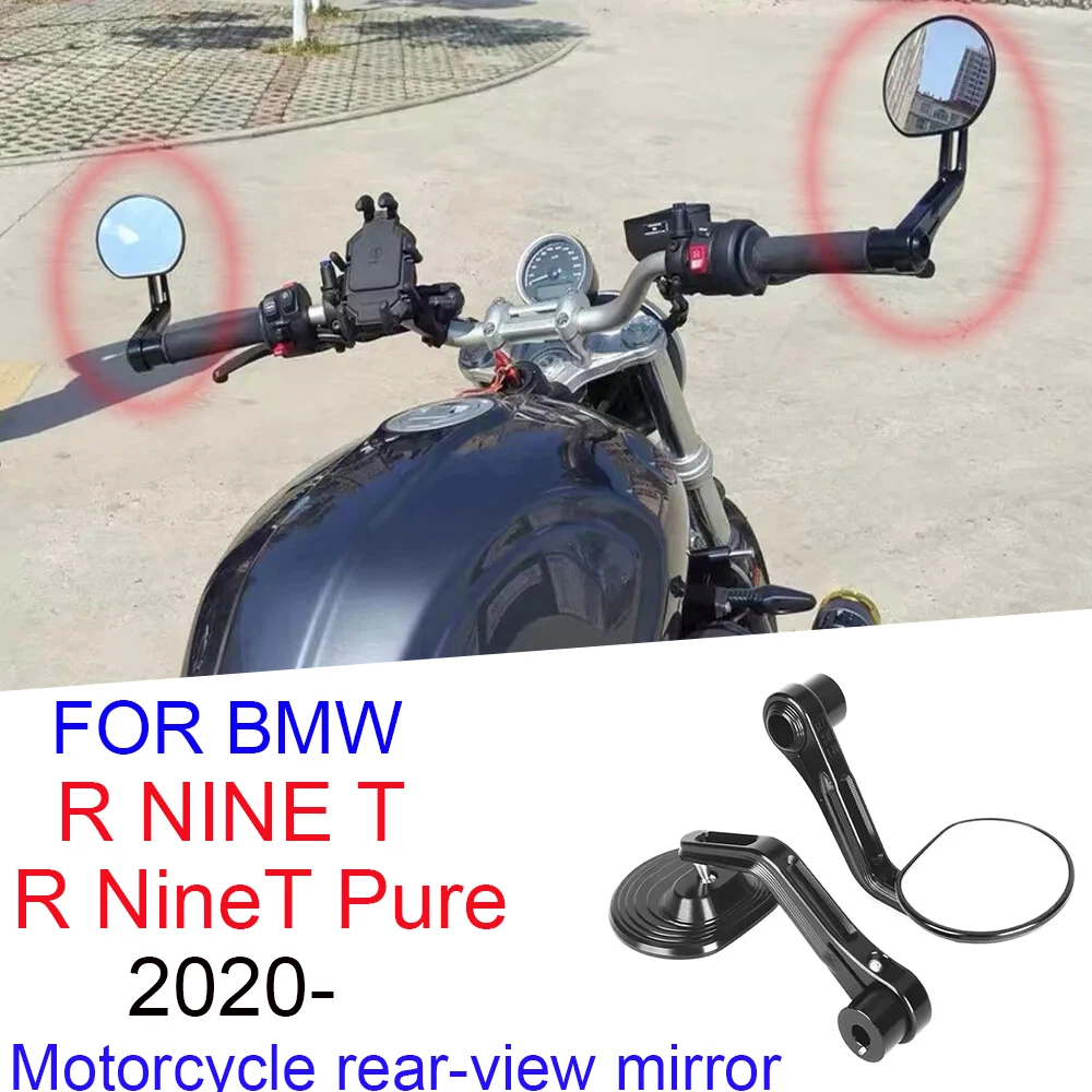 For BMW RNINET Scrambler Rninet Pure R NINE T Urban G/S New Rearview Mirror Aluminum Bar End Side Handlebar Rear View Mirrors