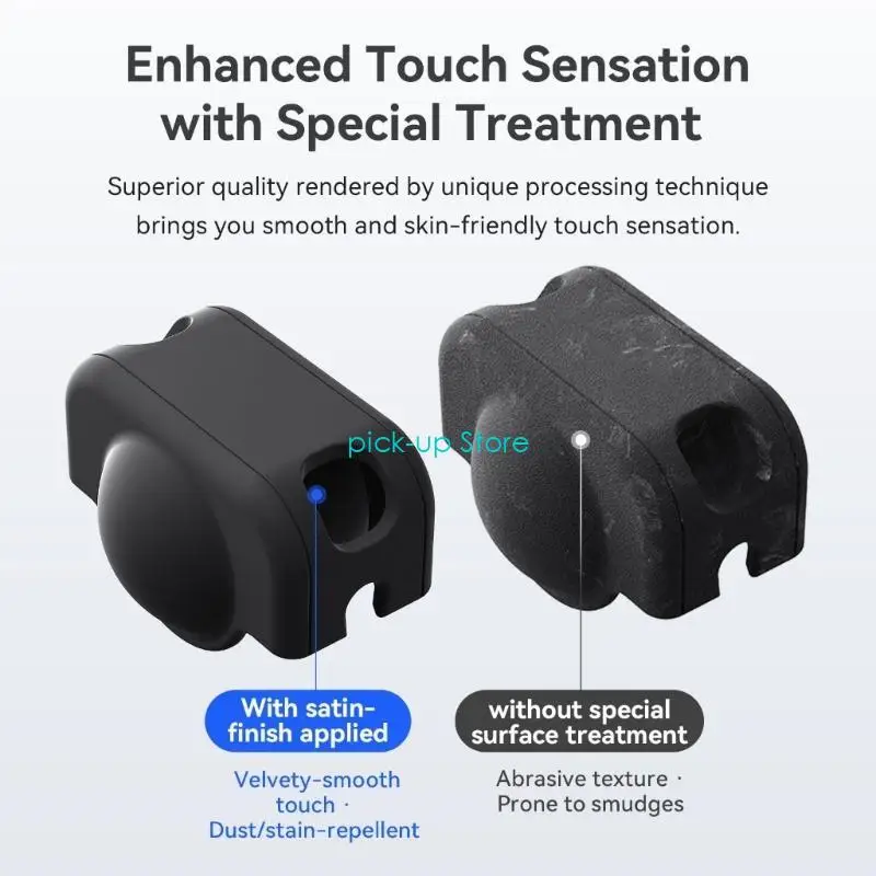 Q5WA Гибкий силиконовый защитный корпус крышки для 360 камеры Shockper Design