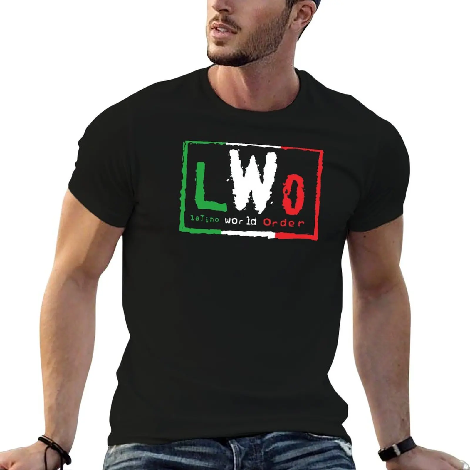 

man Latino Order latino for shirts prints Guerrero t T-Shirt t cotton LWO with heat shirts World