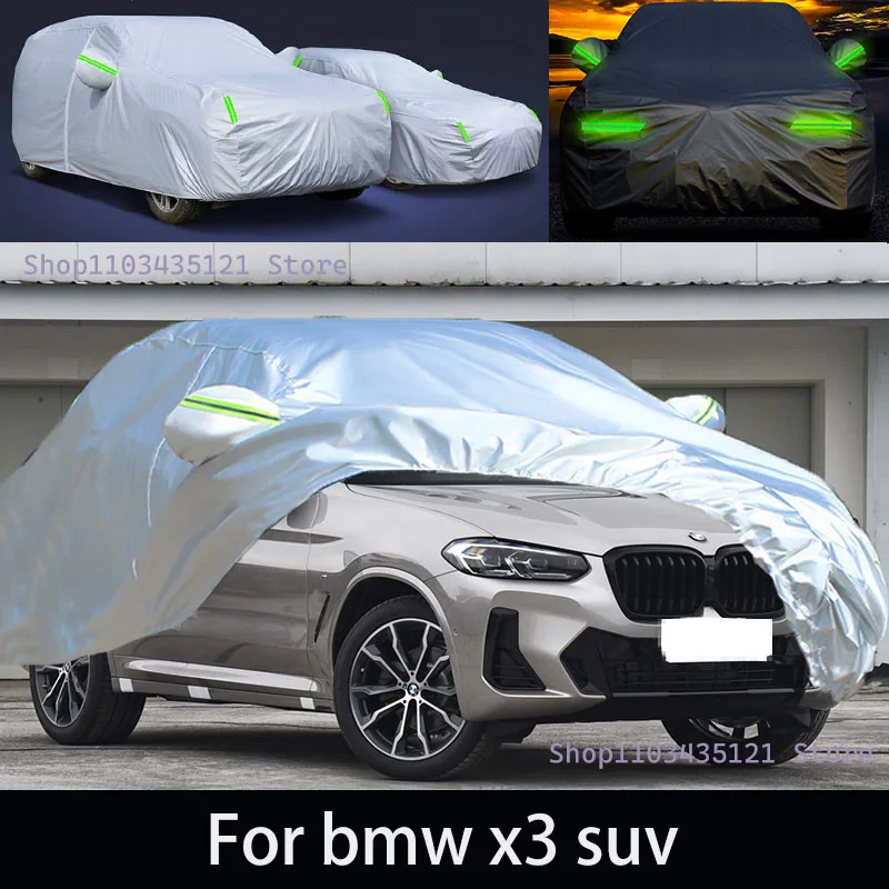 

For bmw x3 auto anti snow, anti freezing, anti dust, anti peeling paint, and anti rainwater.car cover protection