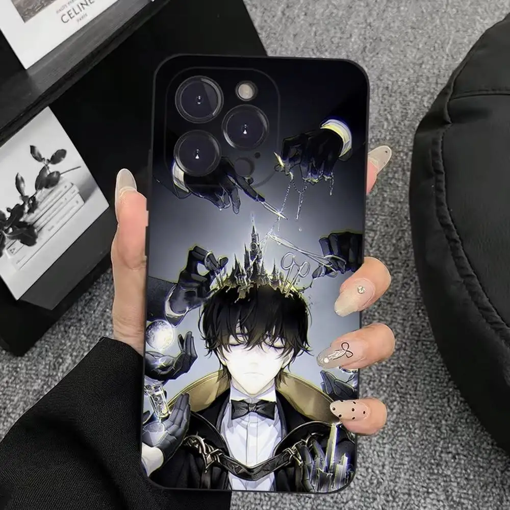 L-Lord of M-Mysteries Phone Case For iPhone 17,16,15,14,13,12,11,Plus,Pro Max,XS,X,XR,SE,Mini,8,7,Soft Silicone Black Cover