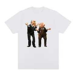 Statler and Waldorf Vintage T-shirt Muppet Show Fan Gift Cotton Men T shirt New Tee Tshirt Womens Tops