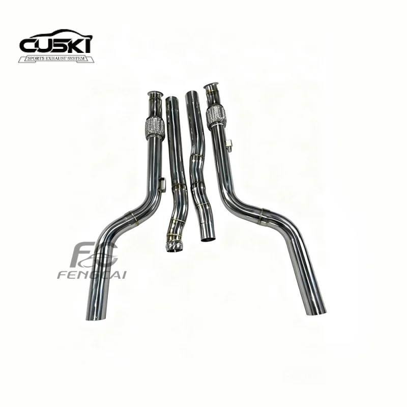 Customizable Exhaust Pipe for Mercedes-Benz GLC43 C43 AMG W205 2020-2022Stainless Steel Performance Exhaust System Upgrade Power