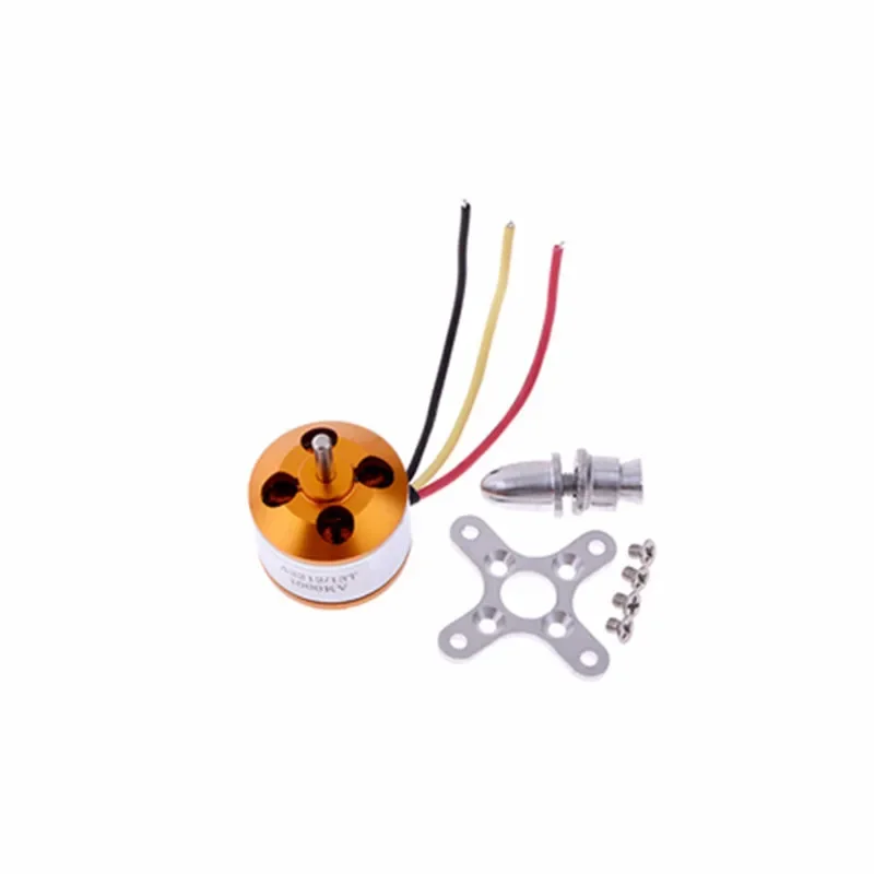 1PCS A2212 KV930 KV1000 KV1200 KV1400 Motor Voor F450 Quadcopter KV2200 KV2450 RC Borstelloze Motor Voor Modelvliegtuigen Vliegtuig