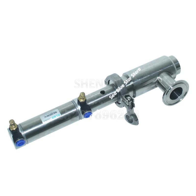 Piston Filling Machine Accessories DN25 Large Sauce Discharge HeadAnti-drip Filling Head, Filling Machine Valve