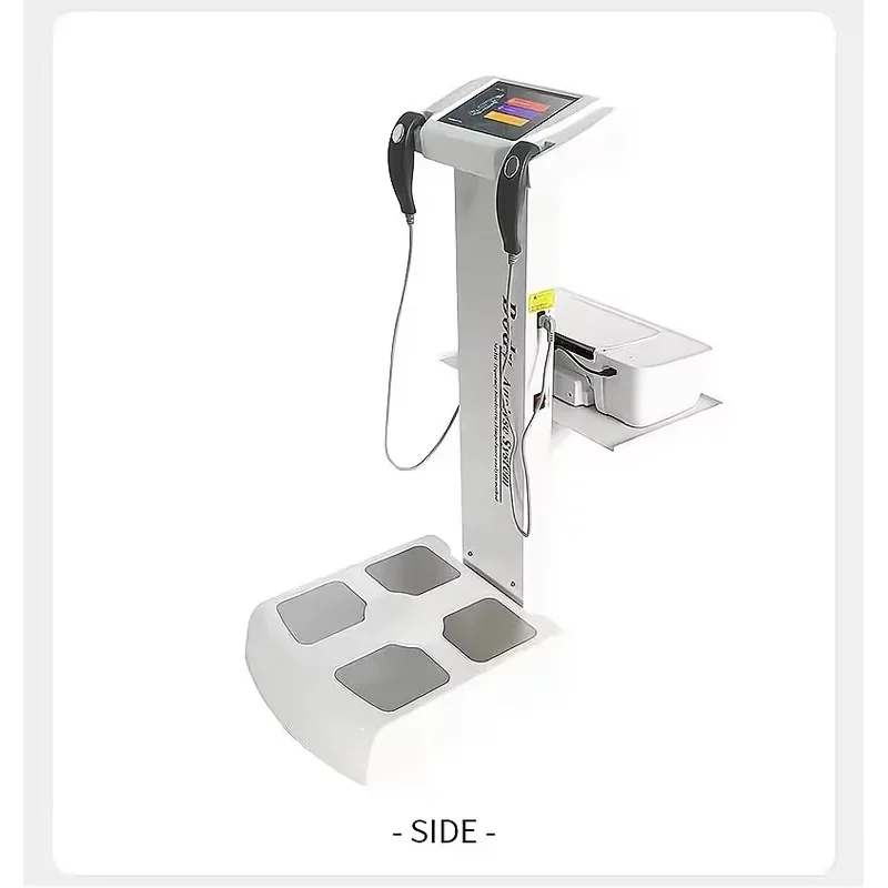 Professional Intelligent Human Body Fat Scale Element Health Analyzer Machine Printer Body Composition with Result Sheet