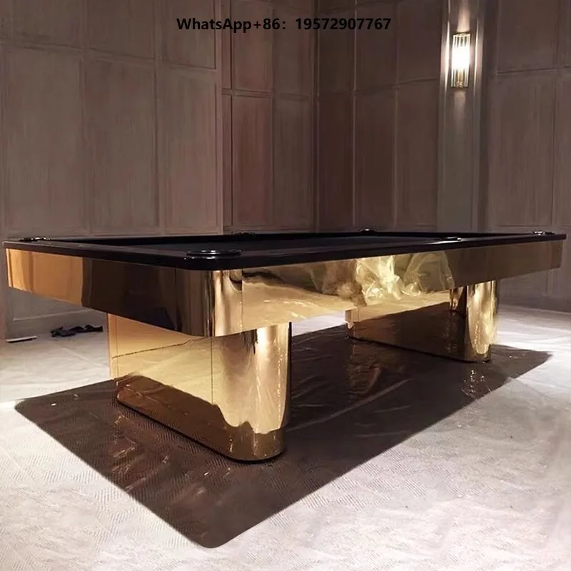 Wholesale Custom Durability Design Stylish Billiards Metal and Wooden Billiards Tables for Special Sale