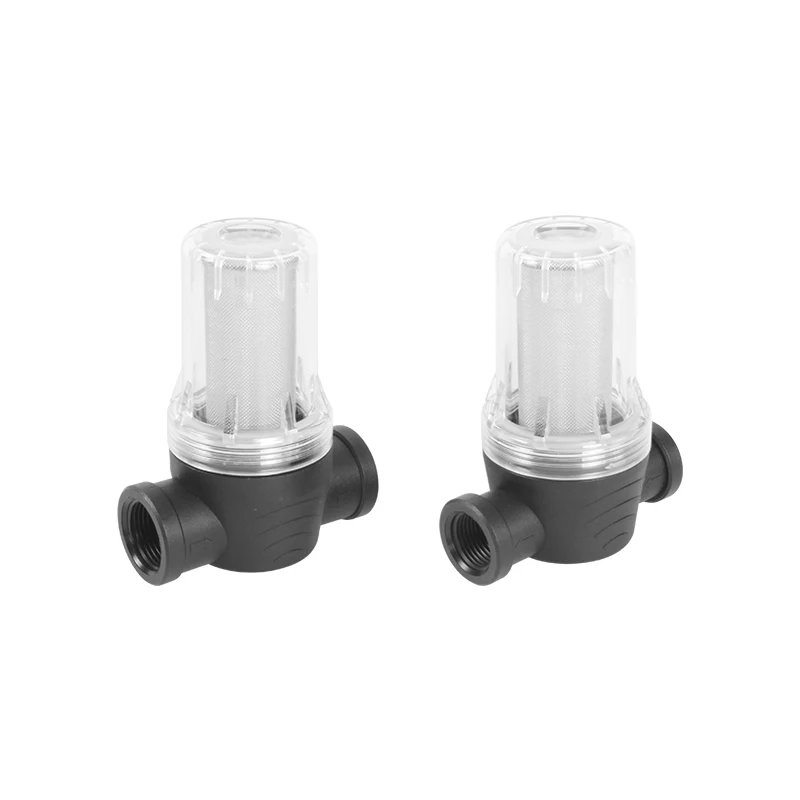 RV Water Pipe Filter Water Tank Water Pump Filtration 4 Points Swivel Nut Water Strainer Caravan Accessories Camper Motorhom