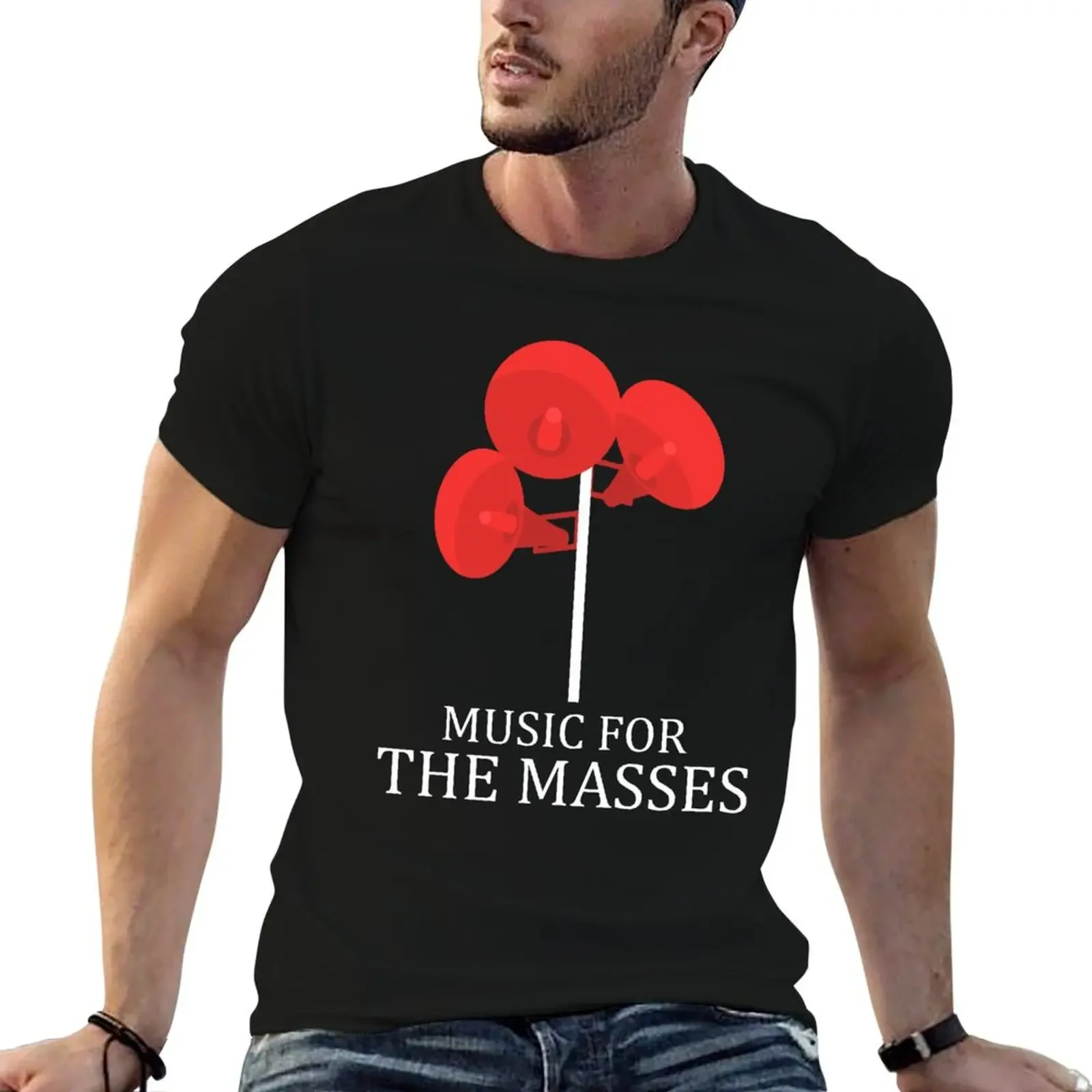 

Music for masses T-Shirt boys animal print Blouse graphic shirts mens plain t shirts