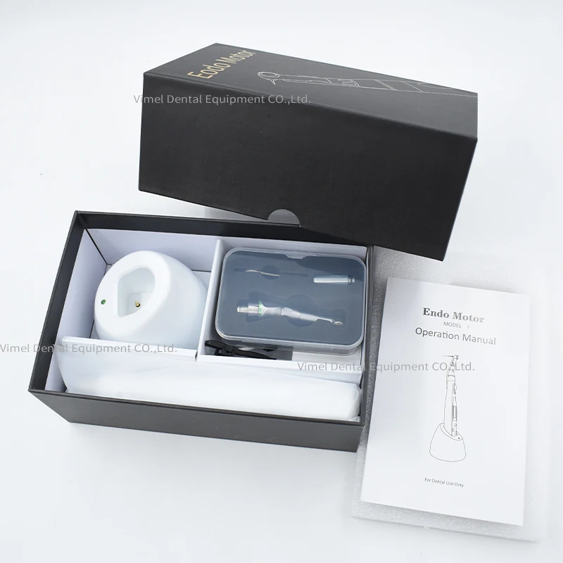 

Фирменный светодиодный стоматологический беспроводной эндодвигатель с электронным угловым стоматологическим оборудованием 16:1