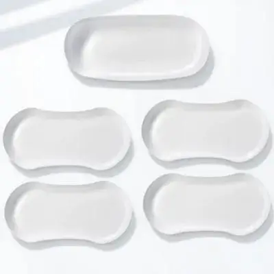 

5Pcs Toilet Seat Bumpers Clear Silicone Cushion Pads for Furniture Cabinet Door Drawer Protection Noise Reduction