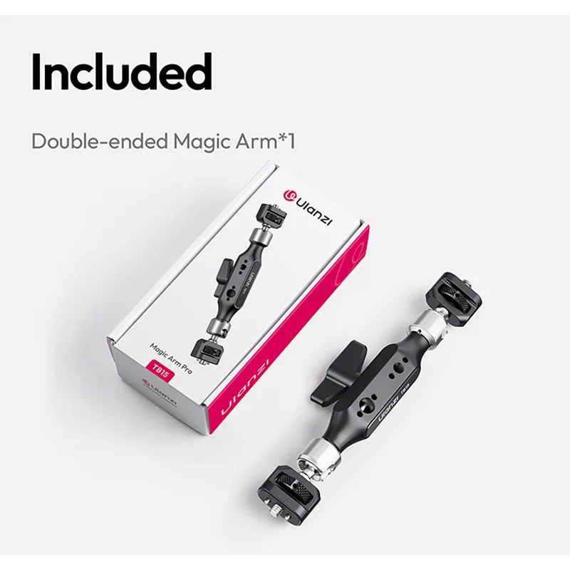 Ulanzi TB15 Camera Zuignap Autohouder Mount voor Gopro Insta 360 DJI Actie Camera Telefoon DSLR met 1/4 "3/8" 360 °   Verstelbaar