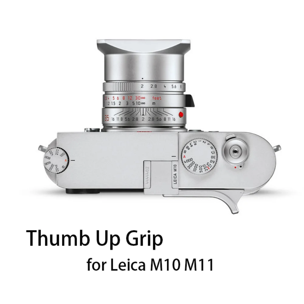 

Metal Thumb Up Grip Camera Hot Shoe Cover for Leica M10 M11 Protector Thumb Rest Support Holder Accessories Hot Shoe Decoration