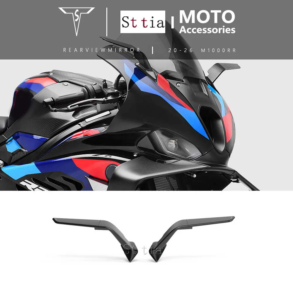 

For BMW M 1000 RR M1000RR m1000rr 2020 2021 2022 2023 2024-2026 Motorcycle Accessories Rearview Mirror Side Rear View Mirror Kit