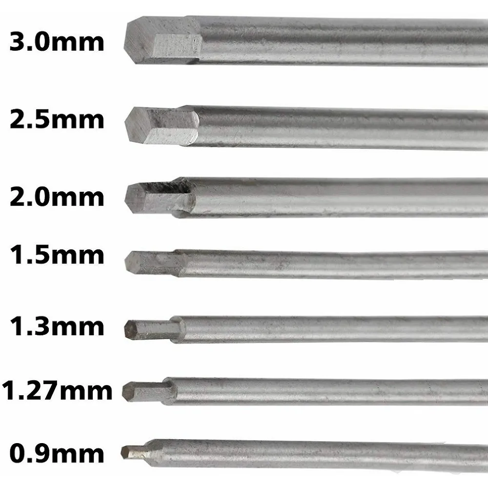 7PCS HSS Hexagon Wrench Screwdrivers Tools 0.9-3.0mm For RC Model Screw Driver Hexagon Wrench