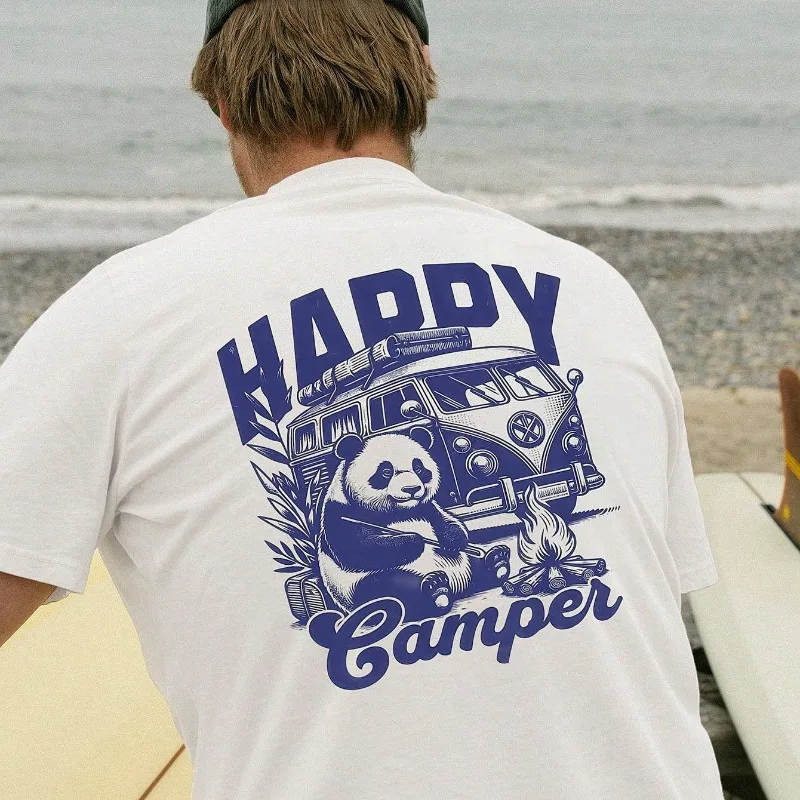 

Высококачественная мужская футболка, летняя новая тенденция, модный свободный и удобный топ с короткими рукавами и круглым вырезом, мужская летняя одежда