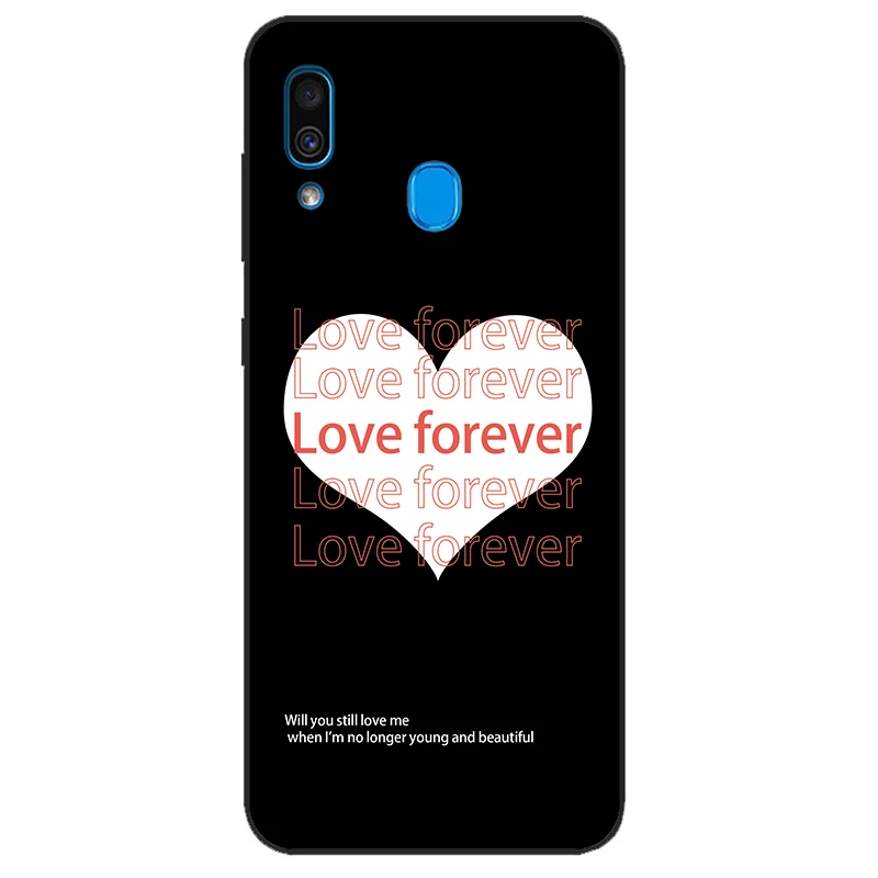 For Samsung A30 Case Silicone Case For Samsung Galaxy A30 Soft TPU Phone Cases For Samsung A30 A 30 Protective Back Cover Bumper