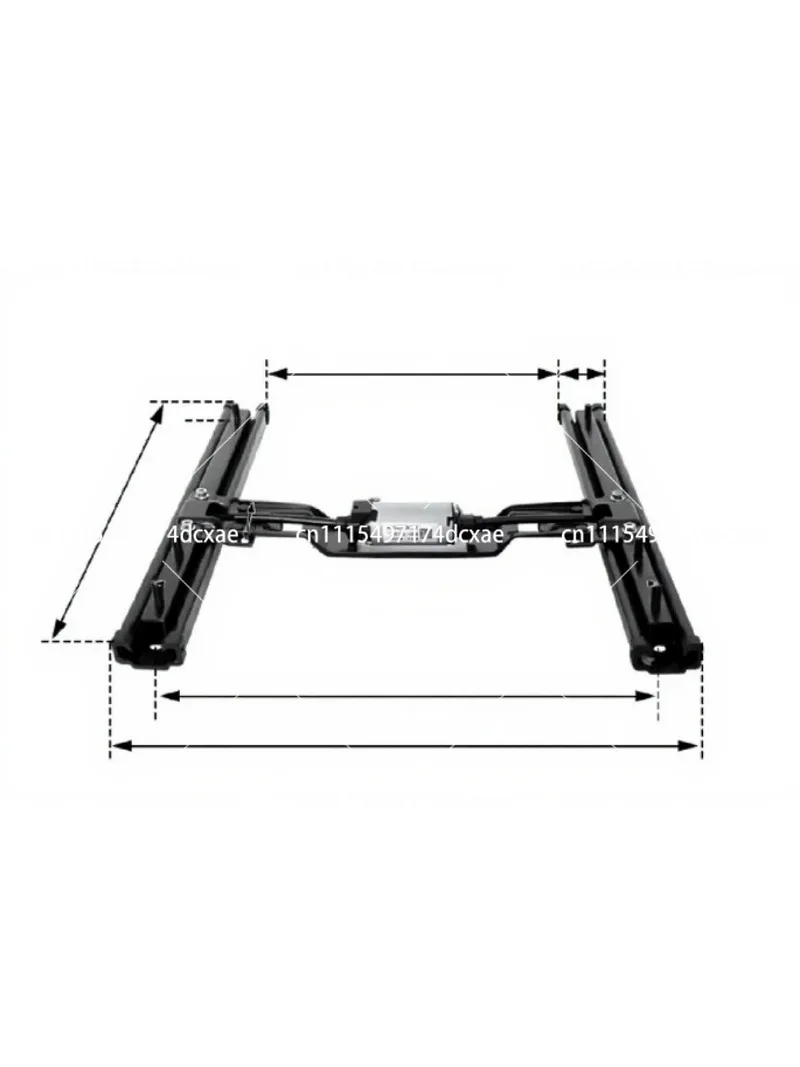 Universal Steel Electric Slide Rail Car Seat Sliding Adjustable Slider for Van High Strength Power Seat Track Accessories