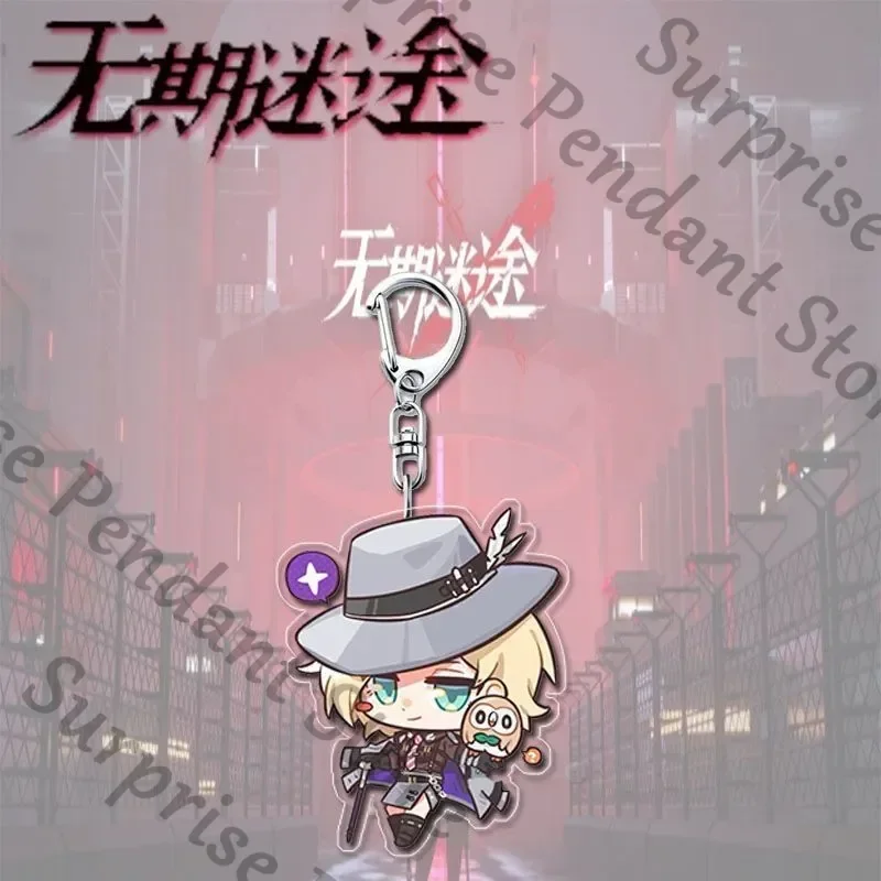 الطريق إلى أي مكان لعبة ambitus أنيمي سلسلة مفاتيح مصنوعة من الأكريليك الطالب المدرسية قلادة عالية المظهر مستوى هدية #4