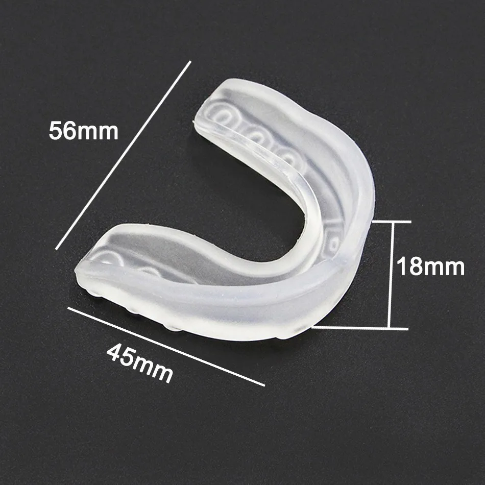 WOSWEIR Sport Mouth Guard EVA Teeth Protector Kids Adults Mouthguard Tooth Brace Protection Basketball Rugby Boxing Karate