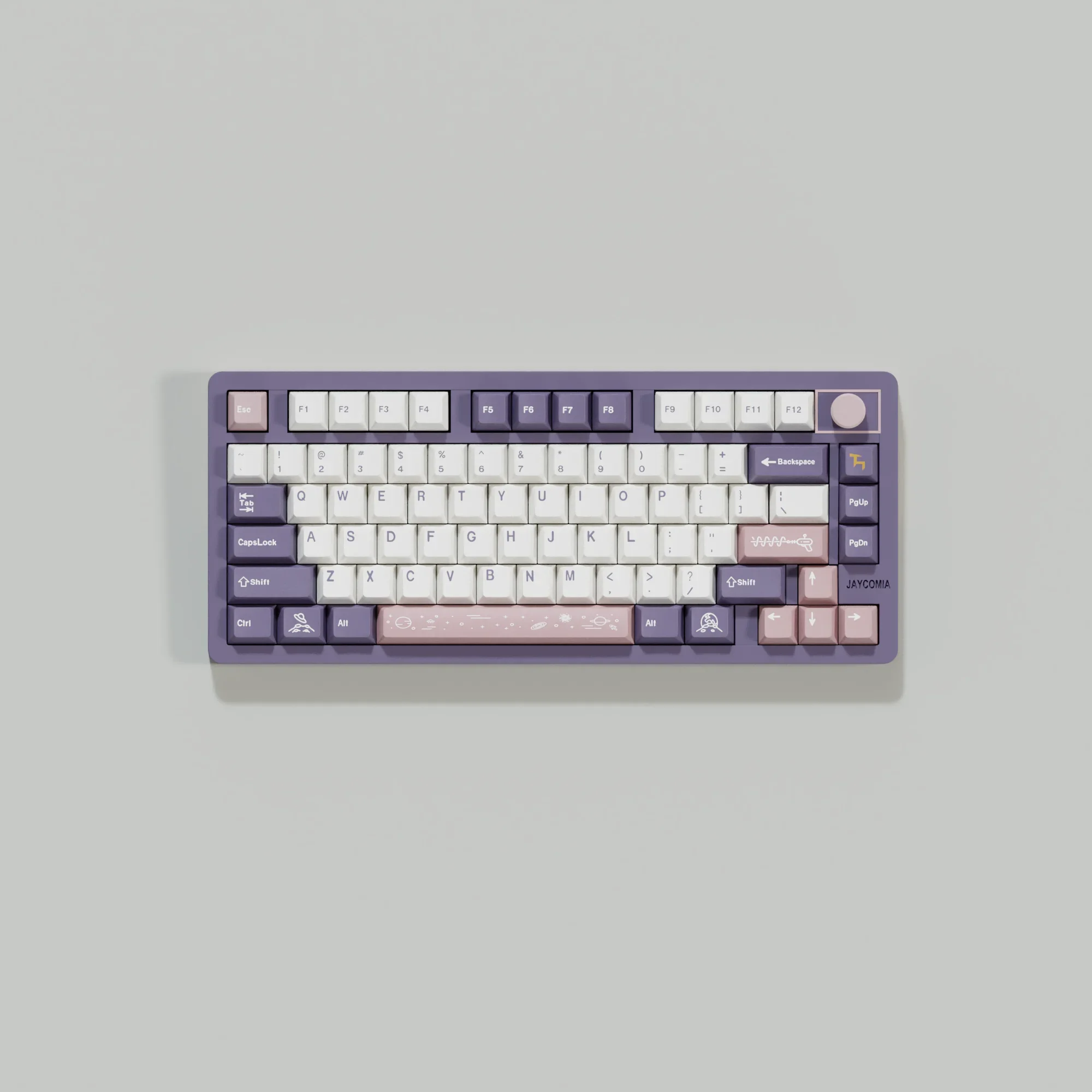 Original five-sided sublimation keycap pbt material moonlight high-value mechanical keyboard