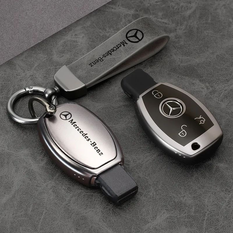 TPU Suitable for Mercedes Benz GLC300L keycase old V260L car GLC260 Vito shell C200L buckle S400 bag for men