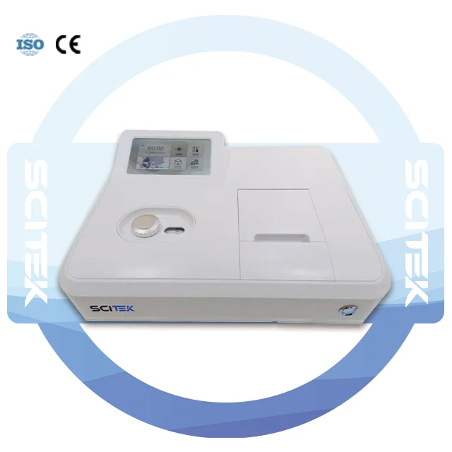 SCITEK UV-VIS مقياس الطيف الضوئي لمعالجة البيانات بالكمبيوتر الصغير #4