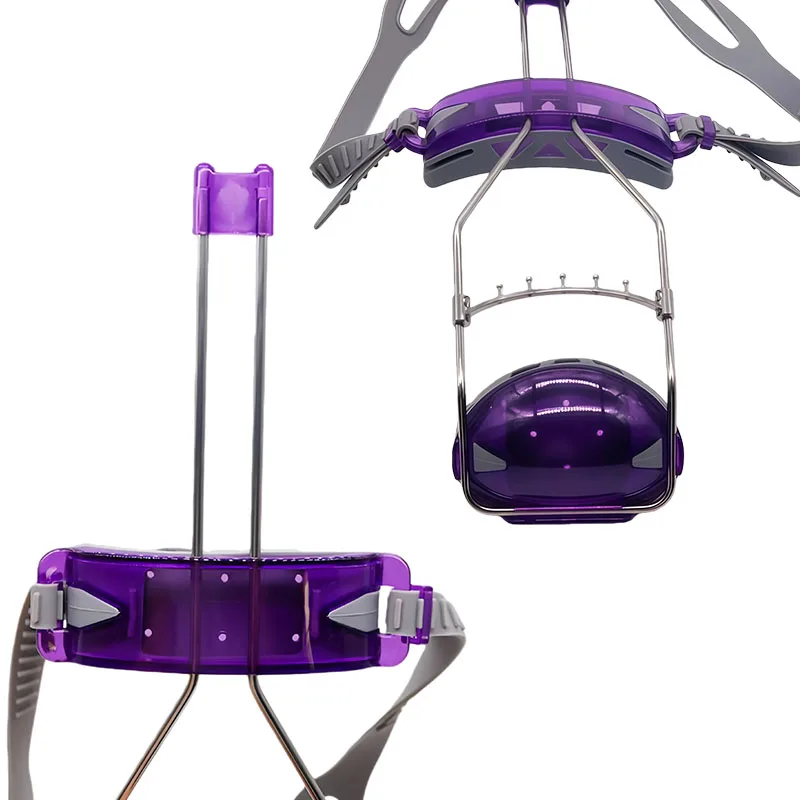 1Pcs Dental Anterior Tooth Traction Device; Adjustable Orthodontic Headgear with Dual Rods; Dental Instruments and Materials