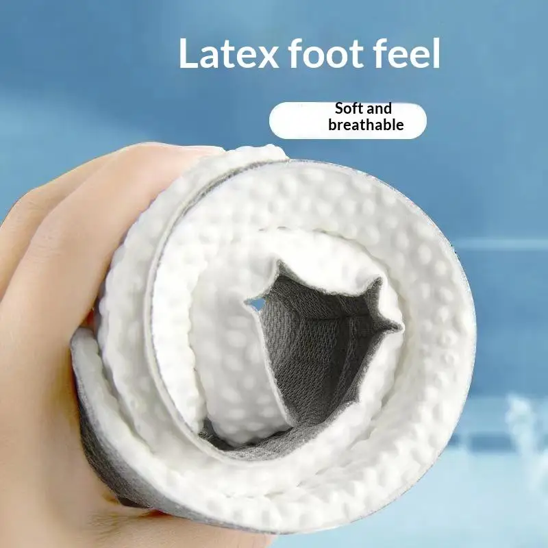1Pair Sport Insoles For Shoes Memory Foam Sole Cushion Running Shock-Absorbant Breathable Deodorization EVA Orthopedic Soft Pad