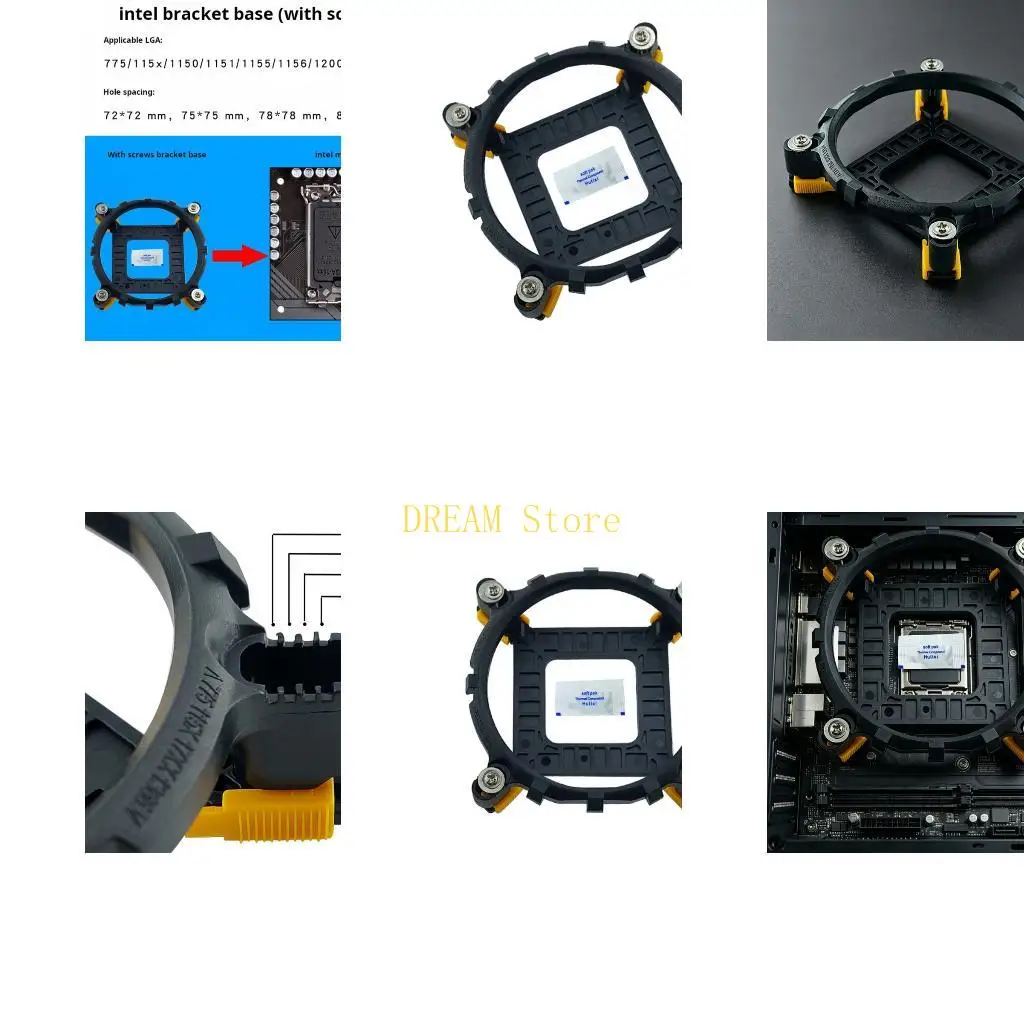 CPU Cooling Fan Stand For 1155 1156 Slot With Corrosion Design And Easy Installation Best Sale