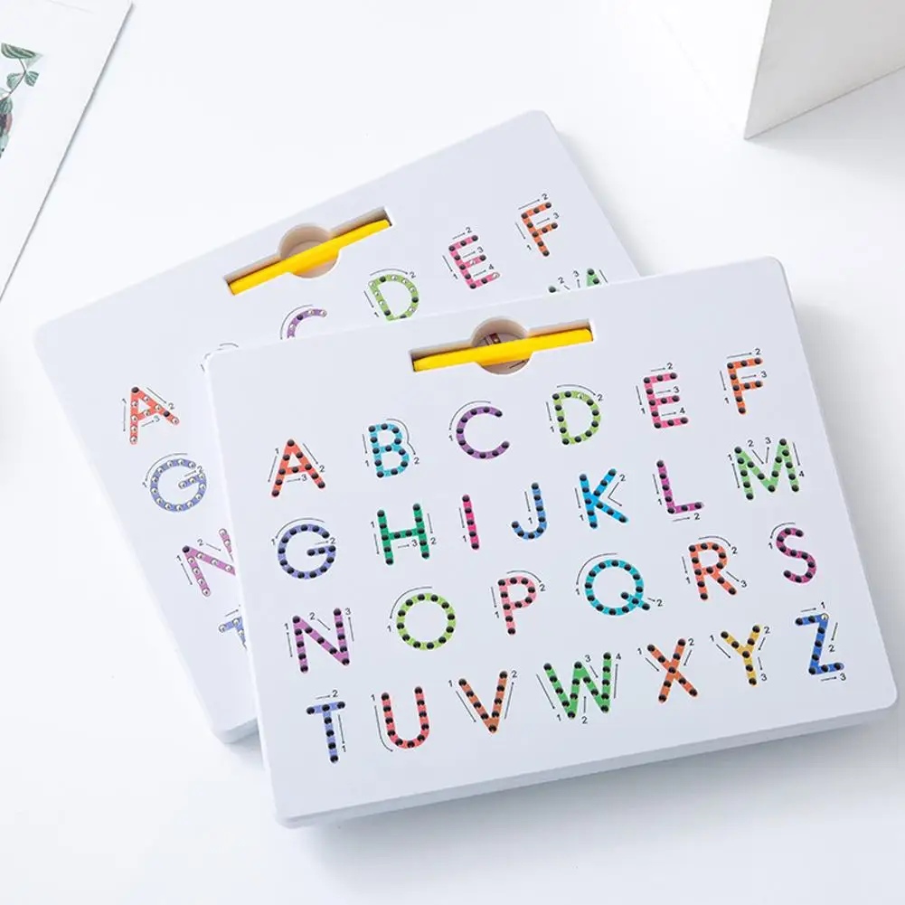 Kids Magnetic Steel Ball Drawing Board Toys Parish Alphanumeric Learning Writing Board Diy Drawing Training Kids Learning Toy