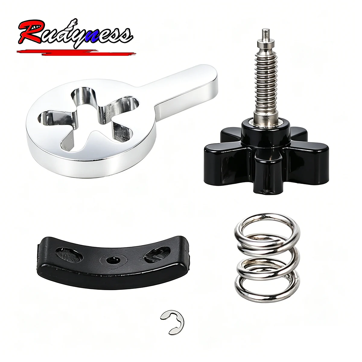 Motorrad-Gashebel-Spannschrauben-Set für Harley Touring Softail Road King Dyna Sportster XL883 1200 Vergasersystem – Detail 2