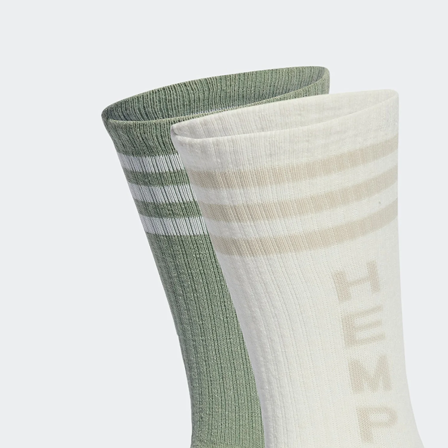جوارب رياضية أصلية من أديداس HEMP CREW 2PP متوسطة الطاقم، عبوة من قطعتين IB9215 #4