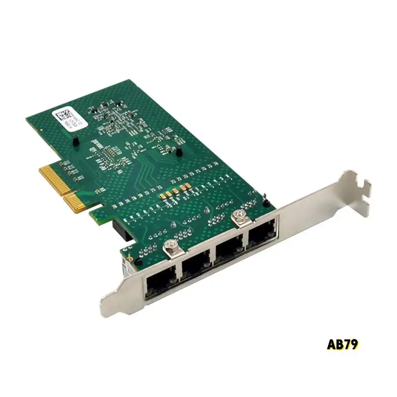 

Сетевая карта сервера 4X PCI-E X4 BCM5719 4-портовый адаптер сервера Gigabit Ethernet RJ45 Адаптер сетевой карты PCI-E