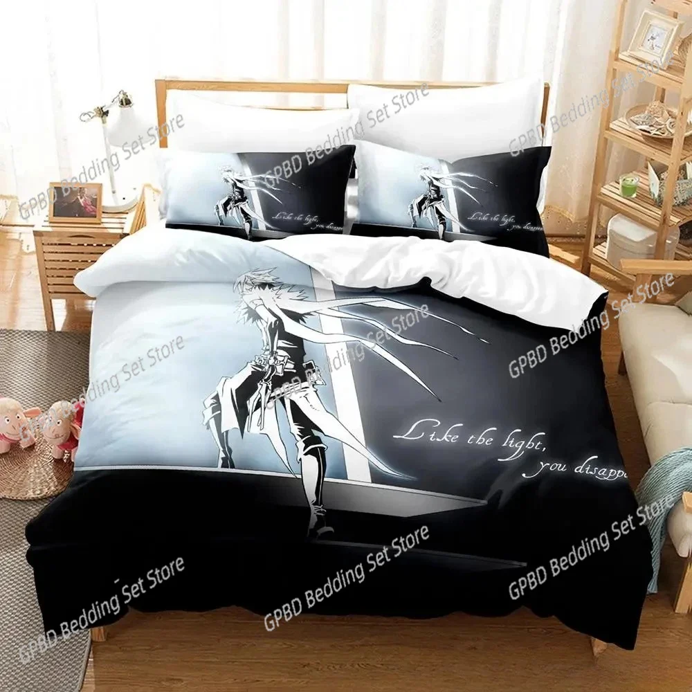 

3d Print Anime D.Gray-man Bedding Set Single Twin Full Queen King Size Bed Set Adult Kid Bedroom Duvet cover Sets Home Textiles