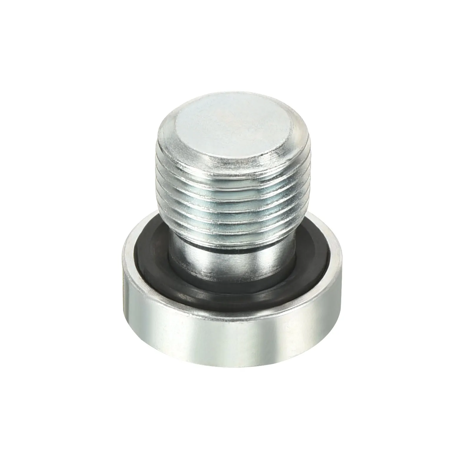 M12 x 1 Innensechskant-Rohrverschraubungsstopfen, Außengewinde 45 #   Stahl-Buchsenstecker mit Dichtungsring für den Enden von Rohrenden