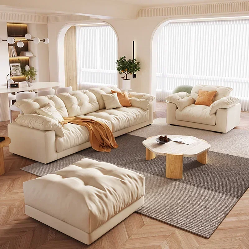 

Organizer Designer Relaxing Sofa Comfortable Reclining Living Room Puff Sofa Elegant Modern Designer Muebles Unique Furniture